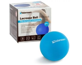 BALANSSEN Piłka do masażu silikon 6,3 cm  LACROSSE BALL SILICONE