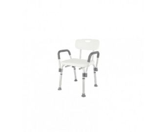 ANTAR Krzesło prysznicowe z oparciem i podłokietnikami AT51126