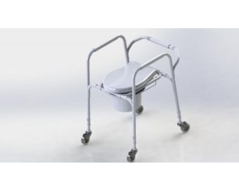 ANTAR Krzesło toaletowe z kółkami AT01003