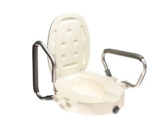 ANTAR Nasadka toaletowa AT51205 podwyższająca z pokrywą i podłokietnikami