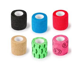 BIFARMCOHESIVE BAND samoprzylepny bandaż elastyczny 5cm x 4,5 m