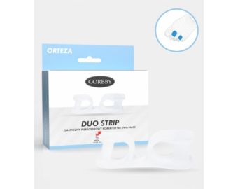 CORBBY DUO STRIP elastyczny pierścieniowy korektor na dwa palce