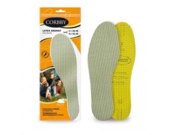 CORBBY Latex Aromat-wkładki aromatyzowane, zapach cytryny
