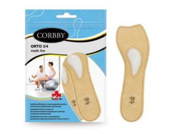 CORBBY Wkładki ORTO 3/4