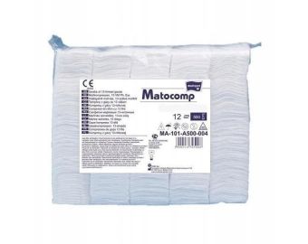 TZMO Matocomp kompres z gazy niejałowej 13 nitkowe 12 wartstwowe 9x9cm