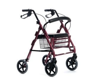 MDH Balkonik 4-kołowy ROSE VCBK222T075 z koszykiem