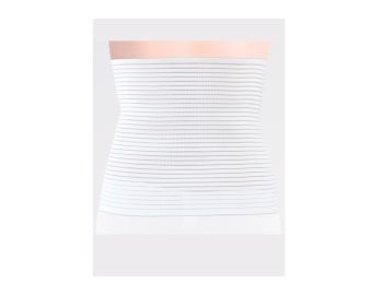 Pas brzuszny biały Qmed LIFE