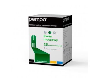 PEMPA Paski do kontroli kwasu moczowy -10 szt