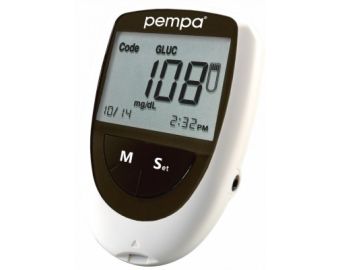 PEMPA Urządzenie 3w1 do pomiaru glukozy, cholesterolu, kwasu moczowego