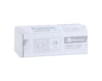 Ręczniki białe składane ZZ do podajnika