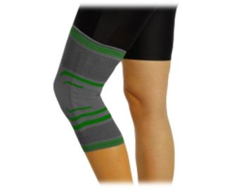 Stabilizator elastyczny kolana z osłoną siliconową i stalkami OMAX O-1211