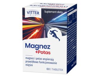 VITTER Magnez+ Potas 60 tabletek