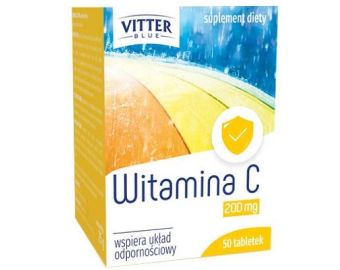 VITTER Witamina C 200 mg 50 tabletek