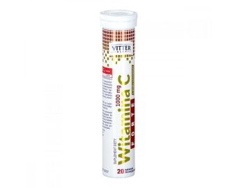 VITTER Witamina C FORTE 1000 mg tabletki musujące